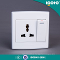 Igoto britischen Stil D3062D / 1 mehrere elektrische Wandschalter Steckdose